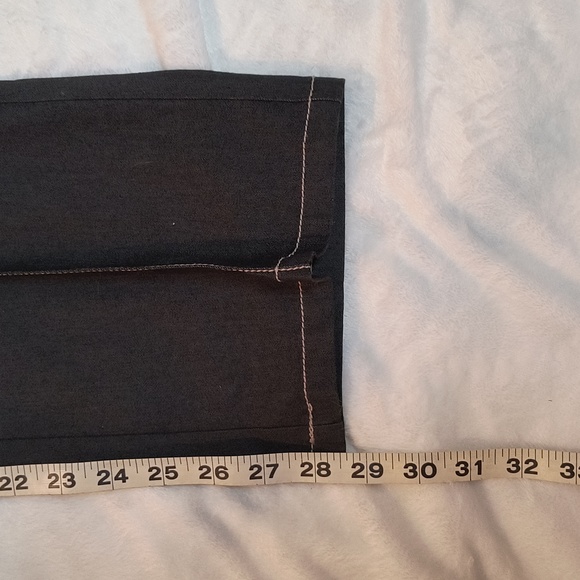 Kenneth Cole New York Petite, black lightweight denim trouser - Picture 9 of 11